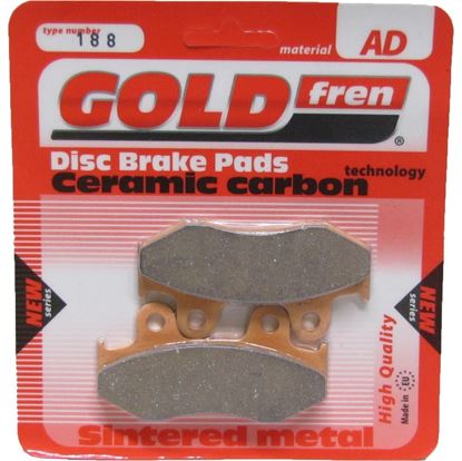 Picture of Brake Disc Pads Front R/H Goldfren for 2007 Honda PES 125 -7