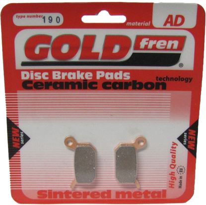 Picture of Brake Disc Pads Rear R/H Goldfren for 2008 KTM 50 SX Junior