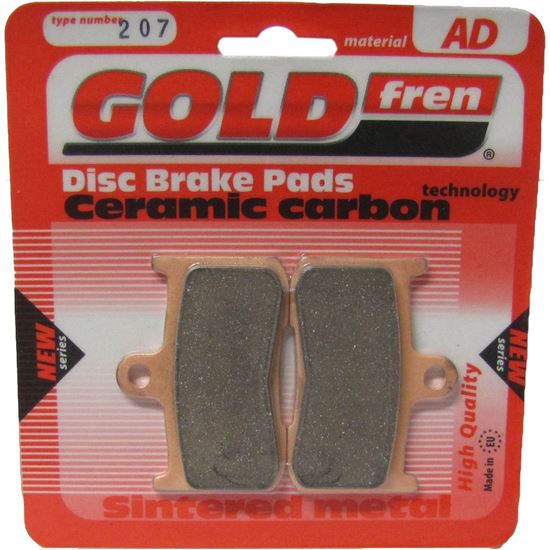 Picture of Brake Disc Pads Front R/H Goldfren for 2010 Triumph Tiger 1050 SE (EFI) (ABS)