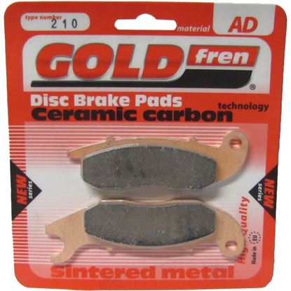Picture of Brake Disc Pads Front R/H Goldfren for 2005 Honda CBR 125 R5