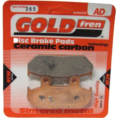 Picture of Brake Disc Pads Rear R/H Goldfren for 2009 Suzuki AN 400 K9 Burgman