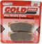 Picture of Brake Disc Pads Rear R/H Goldfren for 2009 SYM Joy Ride EVO 200i