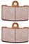 Picture of Brake Disc Pads Front R/H Goldfren for 2008 Buell 1125 R