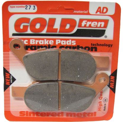 Picture of Brake Disc Pads Rear R/H Goldfren for 2010 H/Davidson FLSTC 1584 Heritage Softail Classic