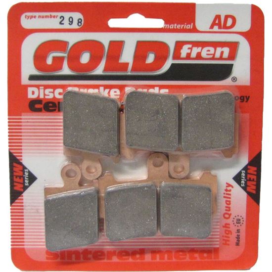 Picture of Brake Disc Pads Front L/H Goldfren for 2010 Honda VFR 1200 FA