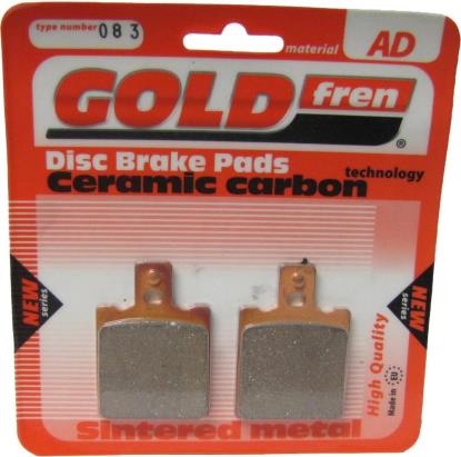 Picture of Goldfren AD083, VD911/2, FA47/2/3, SBS583 Disc Pads (Pair)