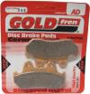 Picture of Brake Disc Pads Front L/H Goldfren for 1981 Honda CB 900 FB (D.O.H.C.)