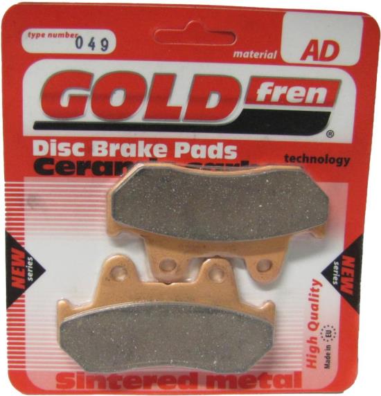 Picture of Goldfren AD049, VD123/2, FA69/2, FDB244R, SBS575 Disc Pads (Pair)