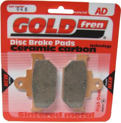 Picture of Goldfren AD046, VD329/2, FA106/2, FDB673, SBS582 Disc Pads (Pair)