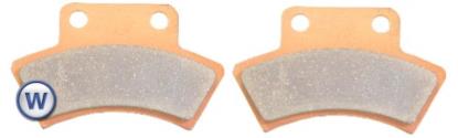 Picture of Goldfren AD216, FA232, VD950 to Polaris Rear Caliper 89-00 Disc Pads (Pair)