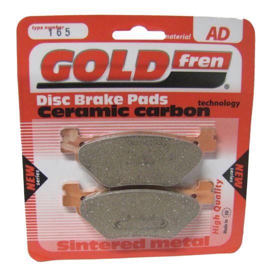Picture of Brake Disc Pads Rear R/H Goldfren for 2009 Yamaha XVS 1300 A Midnight Star (11C3)