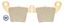 Picture of Goldfren AD176, FA346, VD168, SBS777, FDB2139, DP921 Disc Pads (Pair)