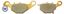 Picture of Goldfren AD226, FA401, VD358, SBS820, FDB2197, DP953 Disc Pads (Pair)