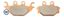 Picture of Goldfren AD230, FA377, VD9026, SBS810, FDB2184, DP967 Disc Pads (Pair)
