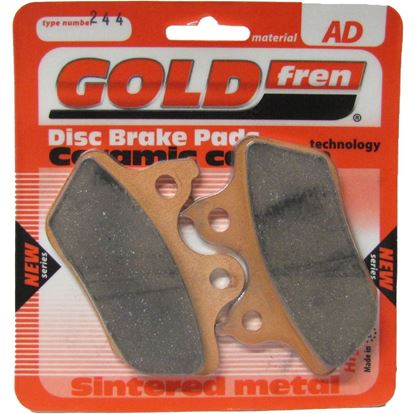 Picture of Brake Disc Pads Rear R/H Goldfren for 2007 H/Davidson FXSTB 1584 Softail Night Train
