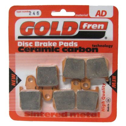 Picture of Brake Disc Pads Front L/H Goldfren for 2007 Yamaha MT-01 (1670cc) (5YU8) (UK Model)