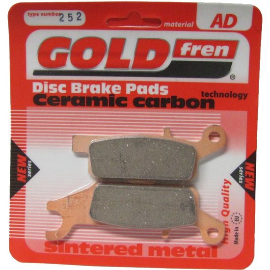 Picture of Brake Disc Pads Front L/H Goldfren for 2008 Yamaha YFM 250 RX Raptor (4D33/4D3B)