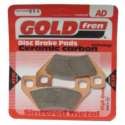 Picture of Brake Disc Pads Rear R/H Goldfren for 2010 Kymco MXU 400 (Quad)