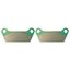 Picture of Brake Disc Pads Rear R/H Kyoto for 1984 H/Davidson FLHTC 1340 Electra Glide Classic