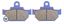 Picture of Kyoto VD329, FA106, FDB404, FDB673, SBS581, SBS582 Disc Pads (Pair)