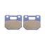 Picture of Brake Disc Pads Front R/H Kyoto for 1985 Suzuki RG 125 UCG (Gamma l)