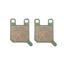 Picture of Brake Disc Pads Rear R/H Kyoto for 2007 Derbi GPR 125 Nude (2T)
