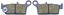 Picture of Brake Disc Pads Rear R/H Kyoto for 2007 Honda XR 650 R7