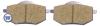 Picture of Brake Disc Pads Front R/H Kyoto for 1988 Yamaha XV 535 Virago (3BT1)