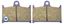 Picture of Brake Disc Pads Front L/H Kyoto for 2007 MZ 1000 SF