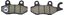 Picture of Brake Disc Pads Front R/H Kyoto for 2008 Suzuki AN 400 K8 Burgman