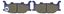 Picture of Brake Disc Pads Front R/H Kyoto for 2013 Yamaha XJ6-N Diversion (Naked) (No ABS) (20SF/20SJ/20SL)