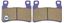 Picture of Kyoto FA296, FDB2079, VD166 Disc Pads (Pair)