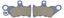 Picture of Kyoto FA336, SBS764, VD267, FERODO-764 Disc Pads (Pair)