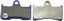 Picture of Brake Disc Pads Rear R/H Kyoto for 2005 Yamaha YFM 660 FT Grizzly (5KMW)