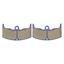 Picture of Brake Disc Pads Front R/H Kyoto for 1990 Honda VTR 250 Interceptor (MC 33)