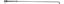 Picture of Rear Brake Rod Universal Fork Length 490mm