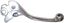Picture of Front Brake Lever for 2014 Kawasaki KX 450 F (KX450FEF) 4T