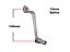 Picture of Gear Lever (Alloy) for 2004 Kawasaki KLX 110 A3