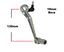 Picture of Gear Change Lever Alloy Kawasaki ZX6R (ZX636B1H) 03-04