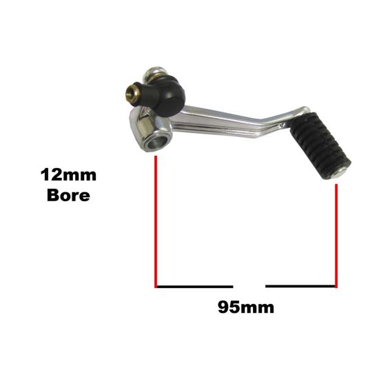 Picture of Gear Lever (Alloy) for 1995 Suzuki GSX 600 FS (GN72A)