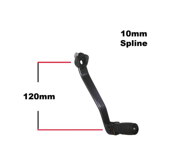 Picture of Gear Change Lever Pedal Honda, Kawasaki, Yamaha 5' Black Folding Lever