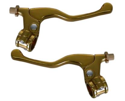 Picture of Lever Assembly Anodised Gold No Mirror Boss (Pair)