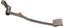 Picture of Rear Brake Foot Lever for 1975 Kawasaki Z1-B (900cc)
