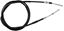 Picture of Rear Brake Cable for 1990 Yamaha CG 50 A Jog (E/Start)