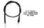 Picture of Speedo Cable for 1983 Honda C 50 LAC