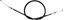 Picture of Throttle Cable or Pull Cable for 2004 Honda XL 125 V4 Varadero