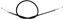 Picture of Throttle Cable Kawasaki Push KLX650C1, 2 93-95