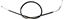 Picture of Throttle Cable Push for 1985 Kawasaki GPZ 1100 (ZX1100A3)