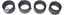 Picture of Carburettor to Head Rubbers Honda CBR1000FH, FJ, FK, FL, FM 1987-1991 (Per 4)