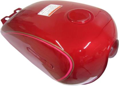Picture of Petrol Tank Suzuki GN125 Red (Pair)